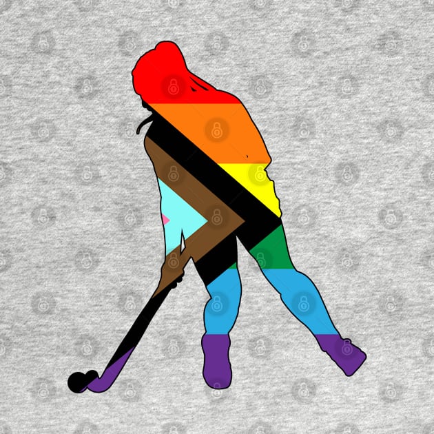 Field Hockey: Queer Pride by ziafrazier